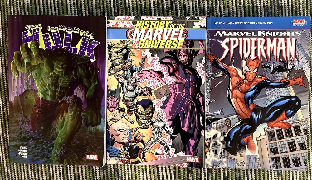 Marvel livros banda desenhada