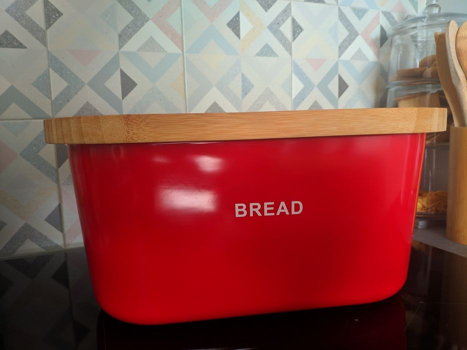Chlebak  2w1 Bread Zeller z deską do krojenia