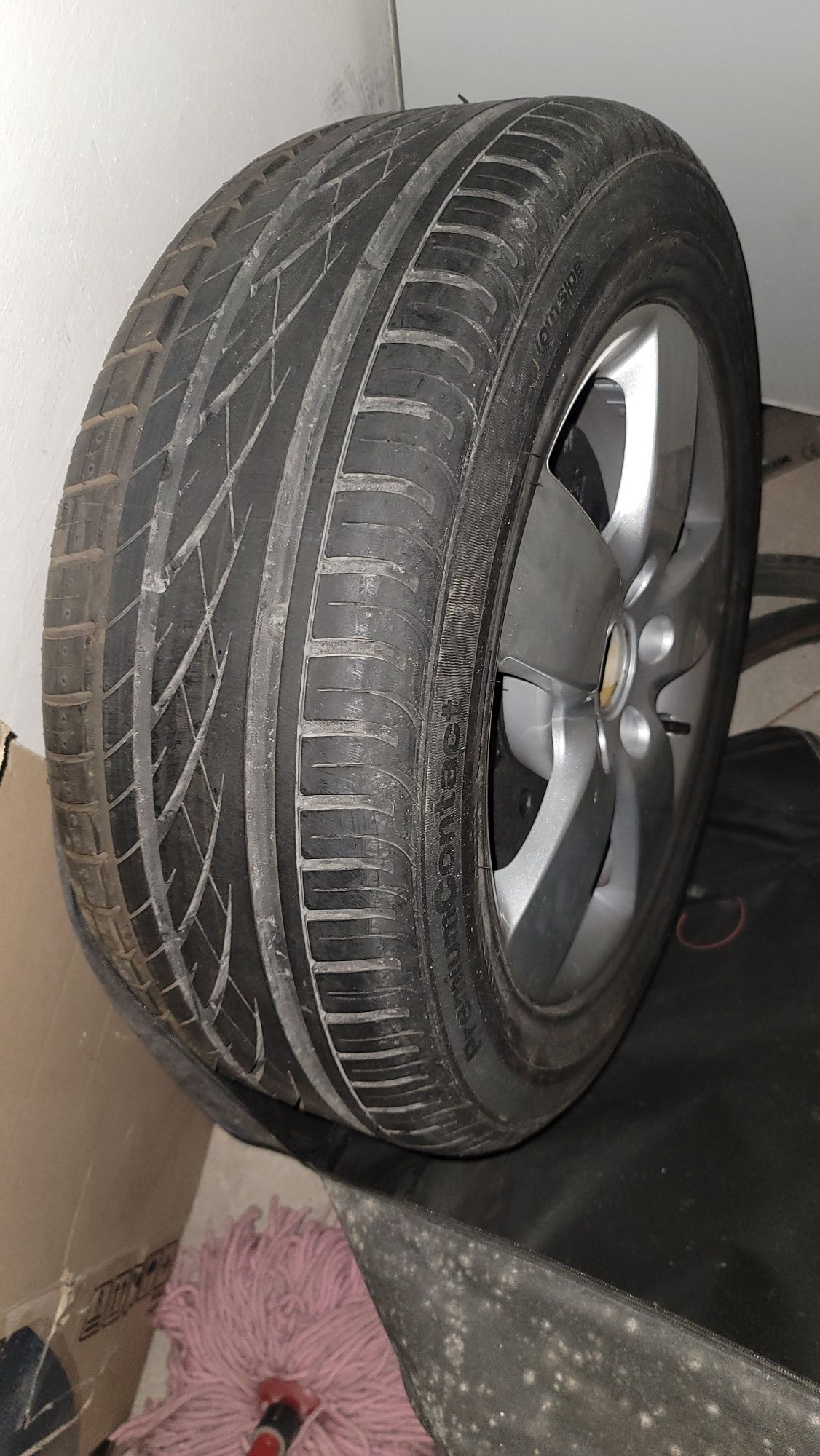 Continental Premium Contact 225/55 r16 +alufelga