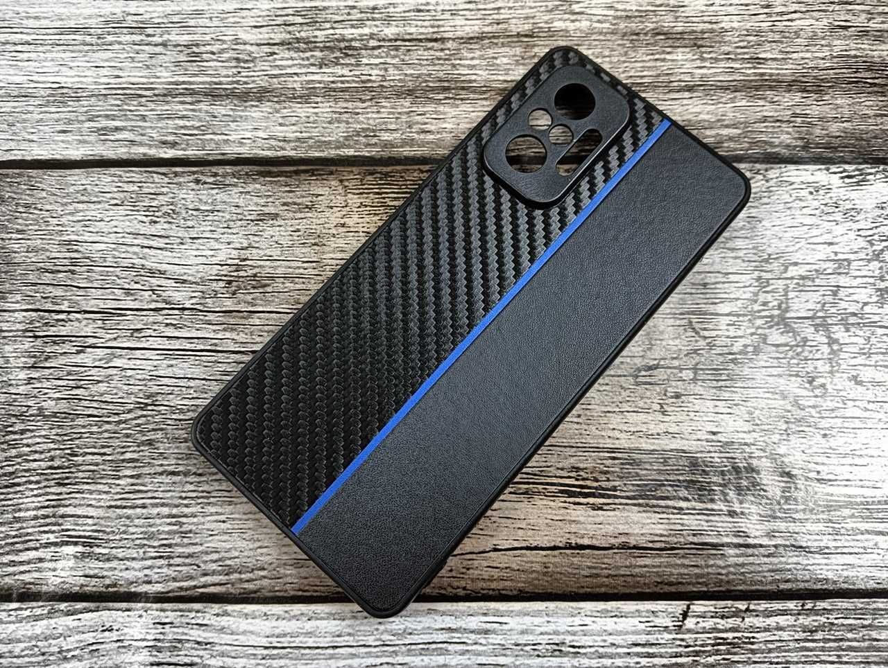 Etui Case Carbon do Xiaomi Redmi Note 10 Pro + Szkło