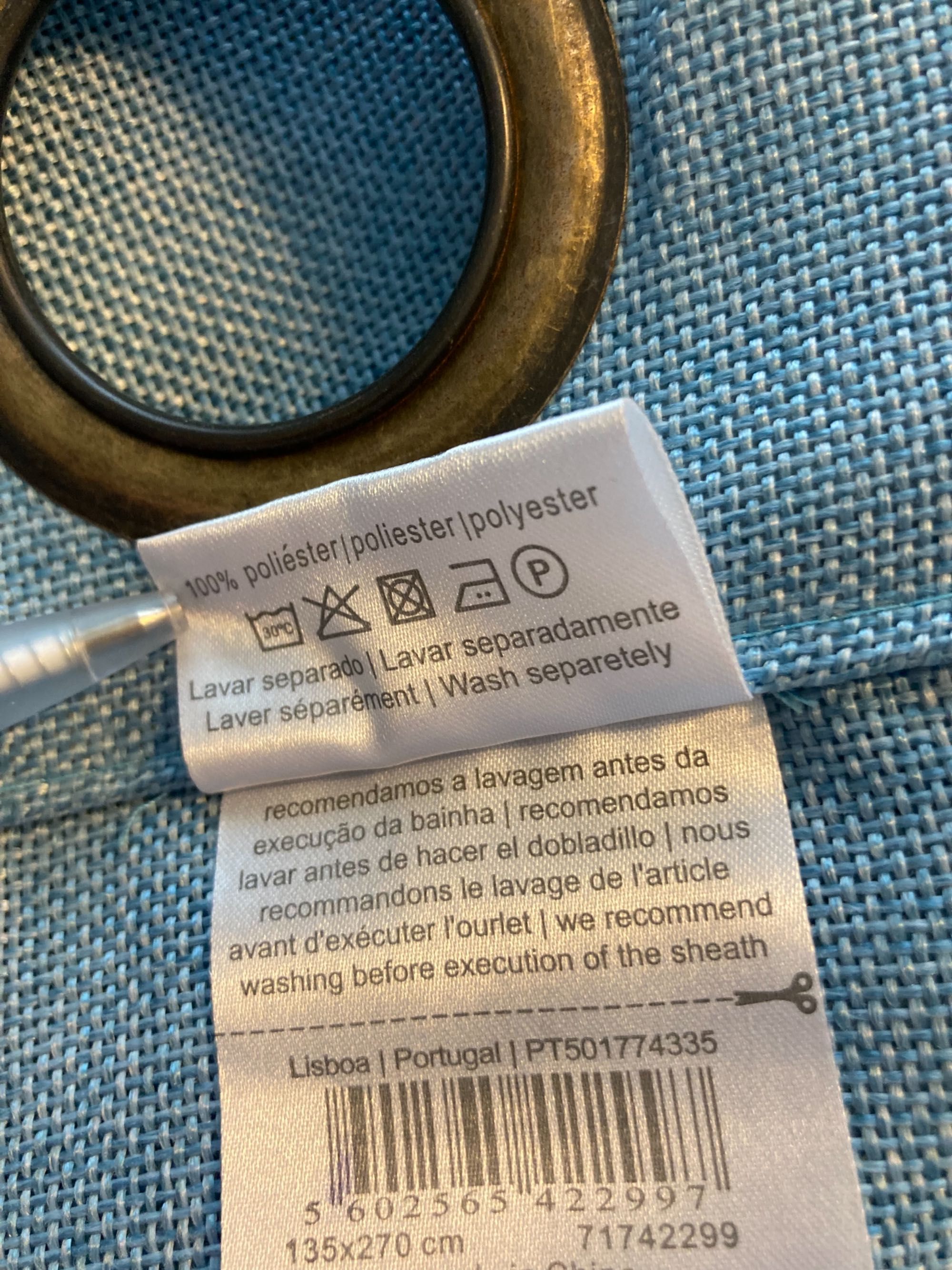 Cortinados (azul claro)