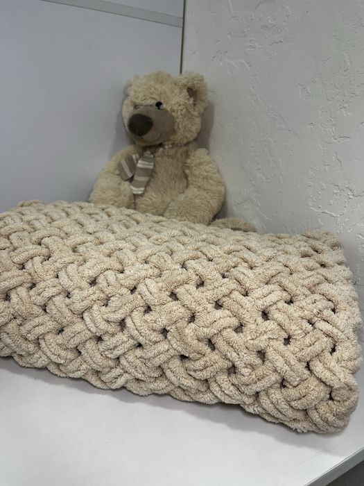 Вʼязаний плед на замовлення