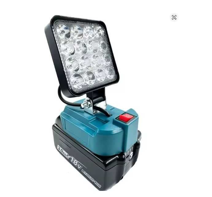 LED Лампа-Прожектор на акумулятор Makita, Revolt, Procraft Grand TexAc