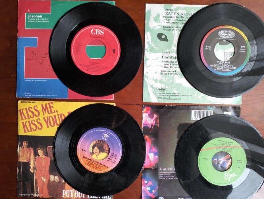 Discos de vinil single