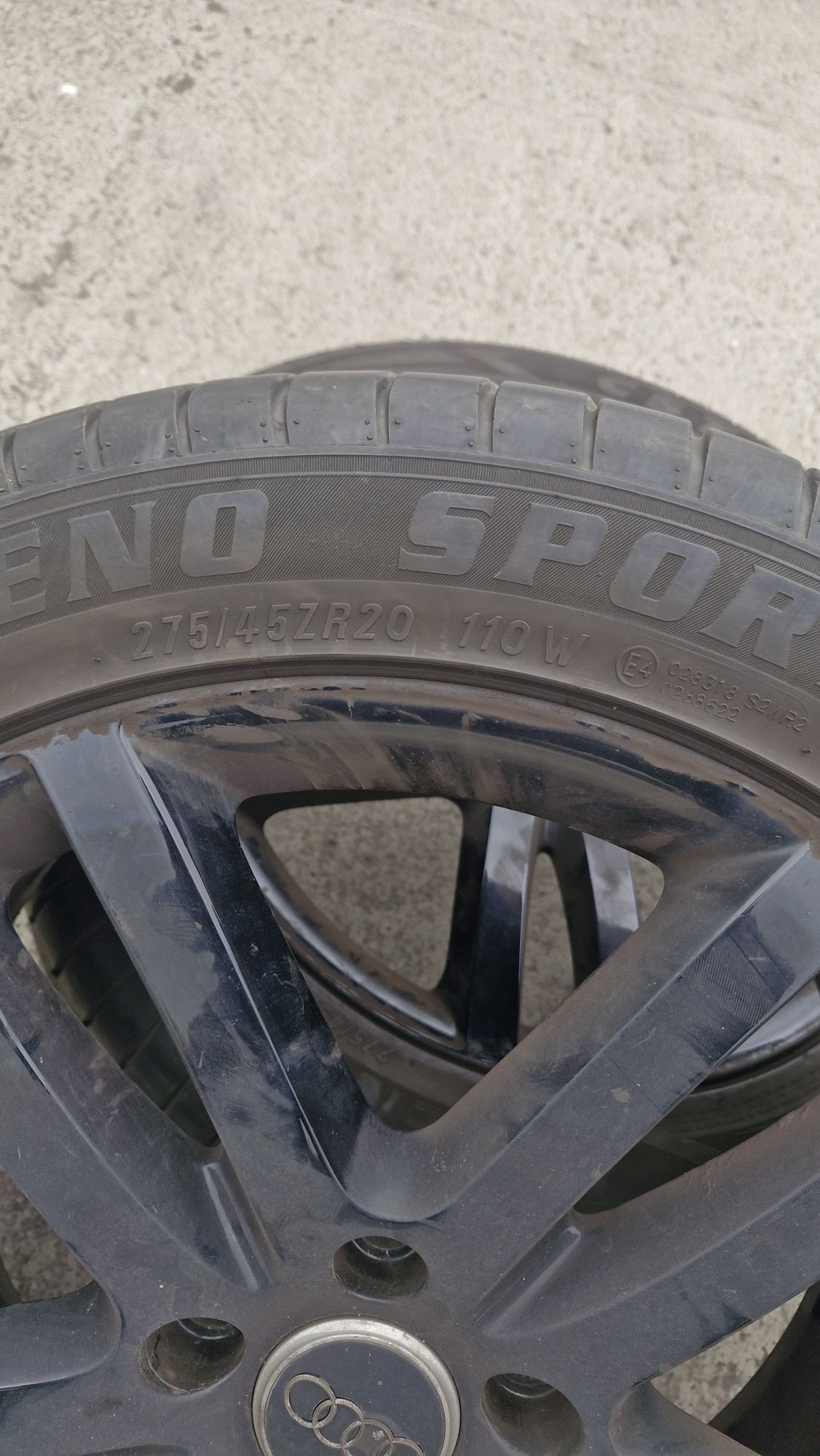 Alufelgi 20' plus opony letnie CST rozmiar 275/45Z/R20 plus czujniki