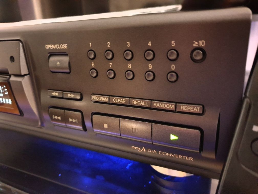 Technics SL-PS770D CDP odtwarzacz płyt CD+oryginalny pilot bdb stan