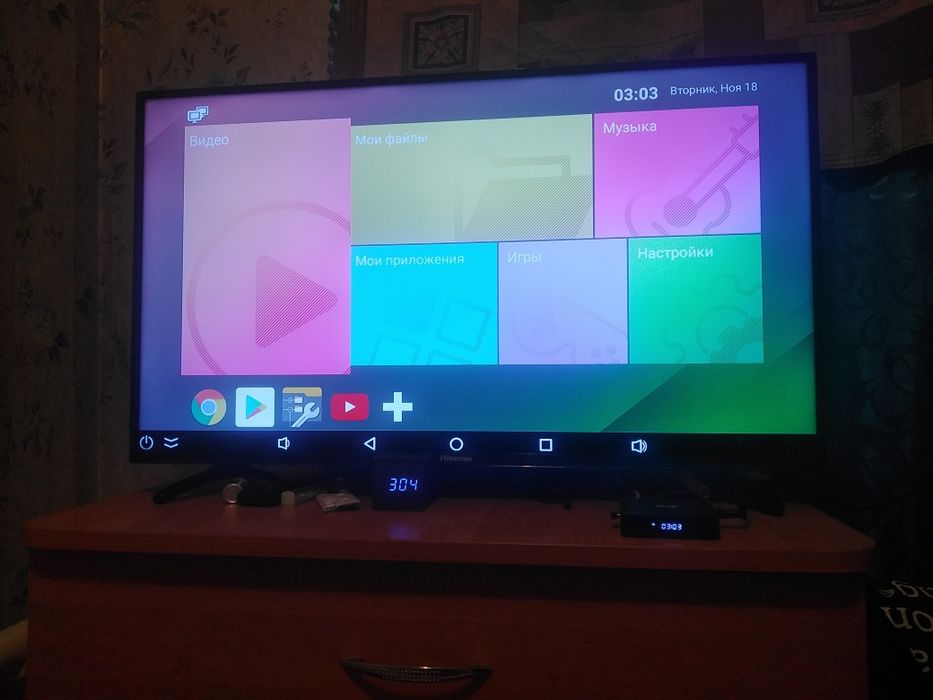 Смарт ТВ приставка TOX1 UGOOS 4/32 Гб Smart TV Box Android