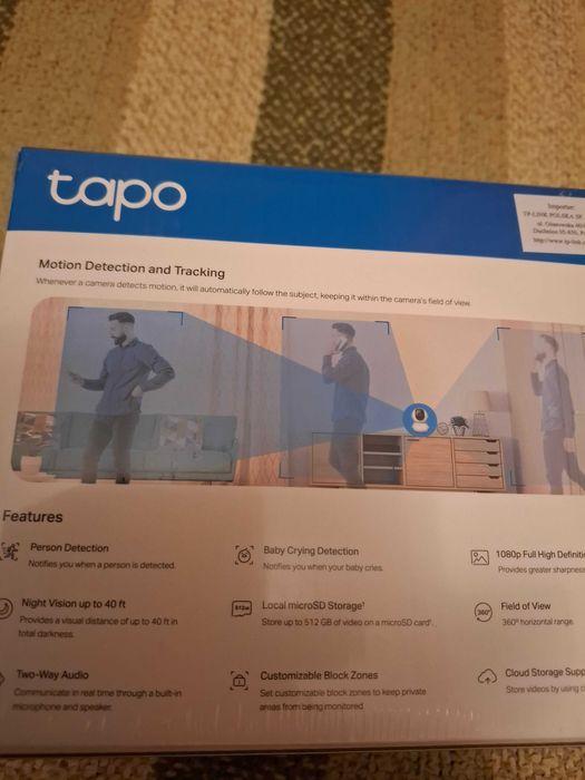Nowa Kamera internetowa WI-FI TAPO C 200