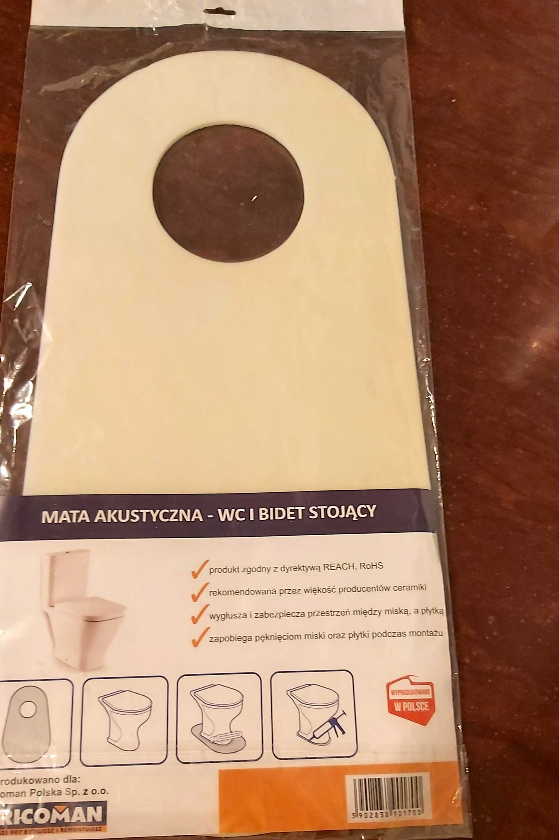 Mata pod sedes lub bidet stojący