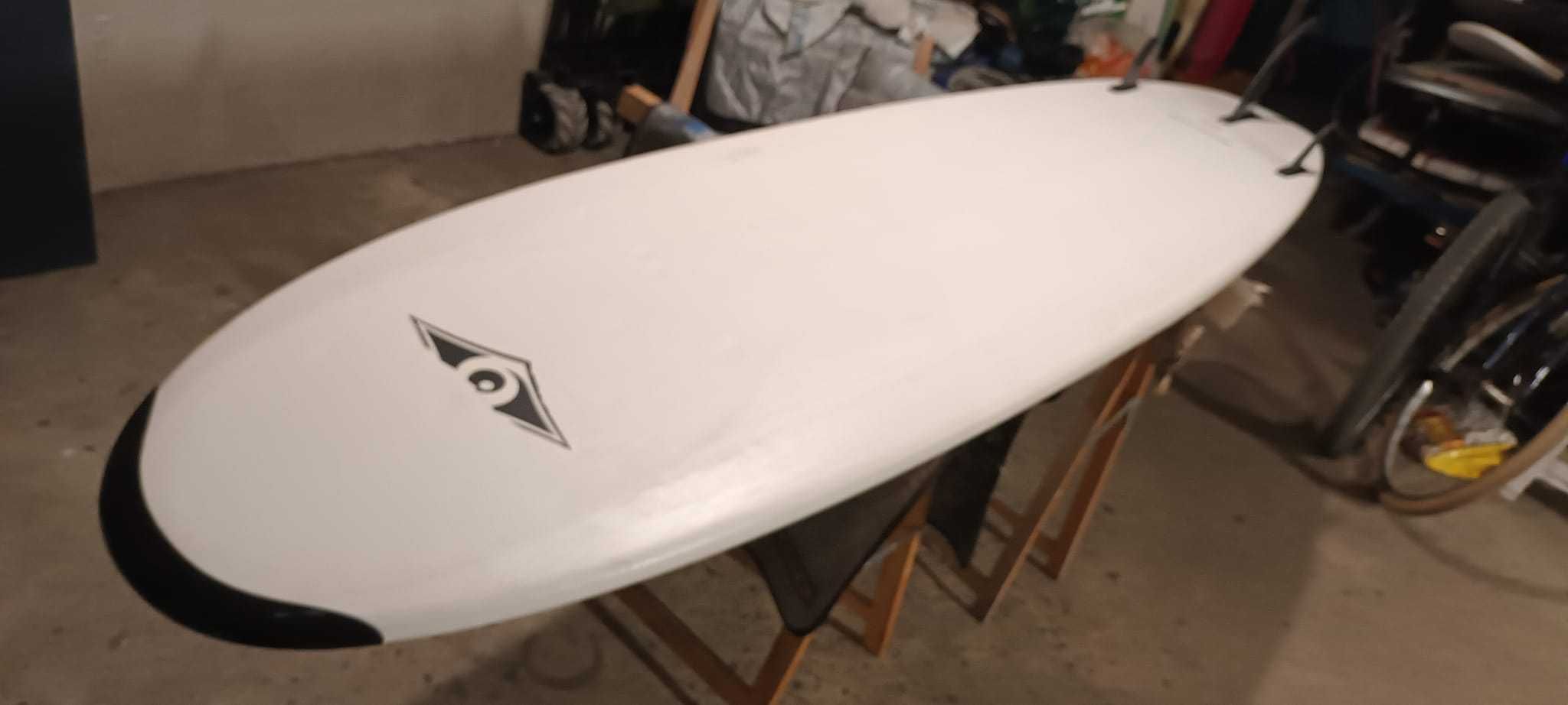 8 Malibu 7.6 epoxy evolution funboard prancha de surf nsp FCS