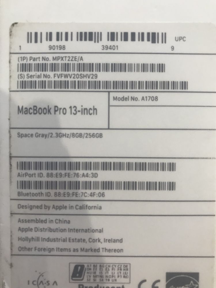 Apple MacBook pro 13 inch uzywany