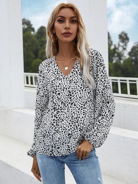Рубашка    леопардовая