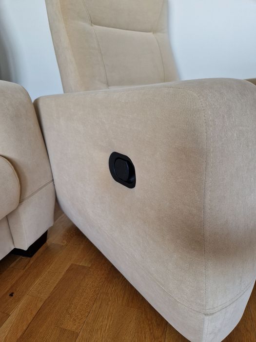 Zestaw sofa i fotele