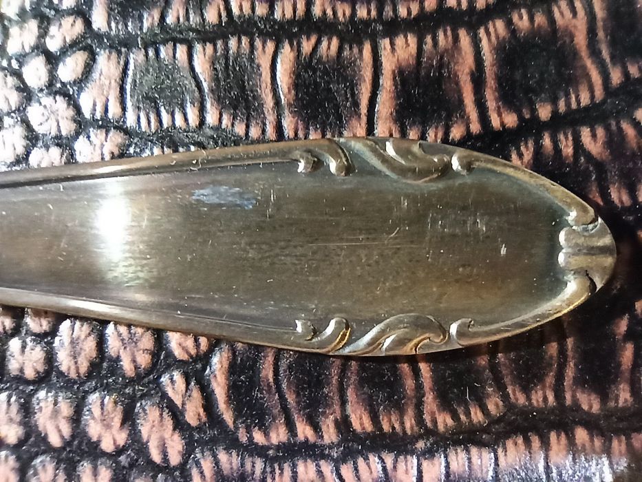 Sztućce, Łyżeczki Posrebrzane FIilefa 90 w Etui