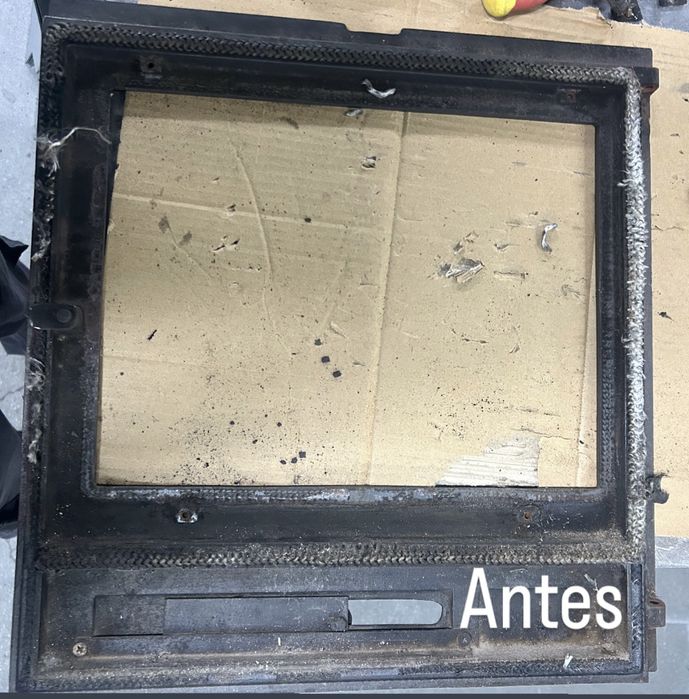 Troca de vidro e de cordão de recuperador