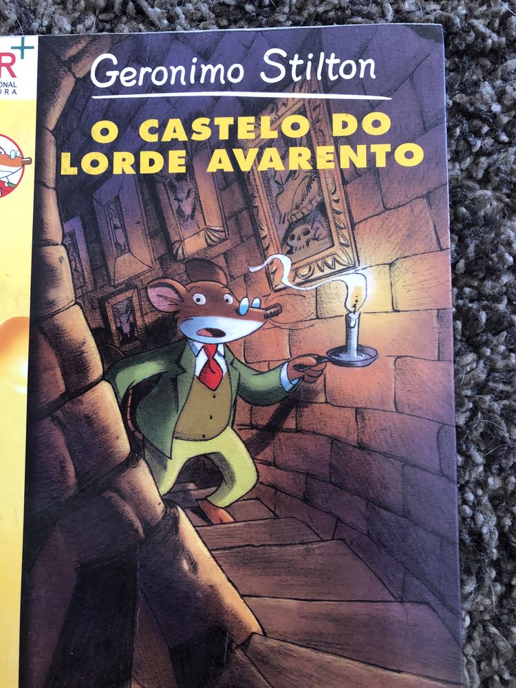 Varios livros Geronimo Stilton