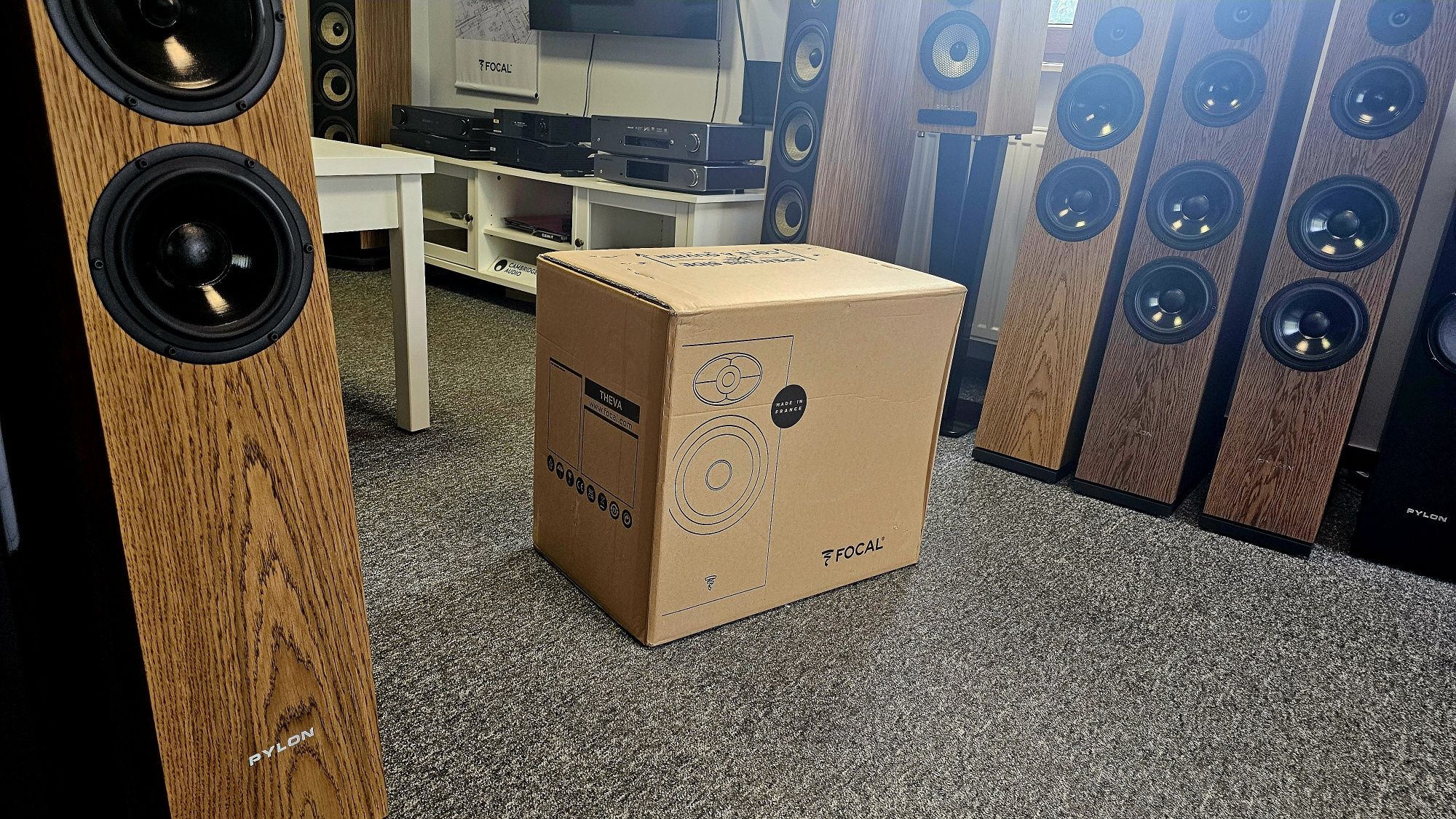 Wieża Pioneer a40 Focal Theva N1 Stereo Wzmacniacz Kolumny Gwarancja