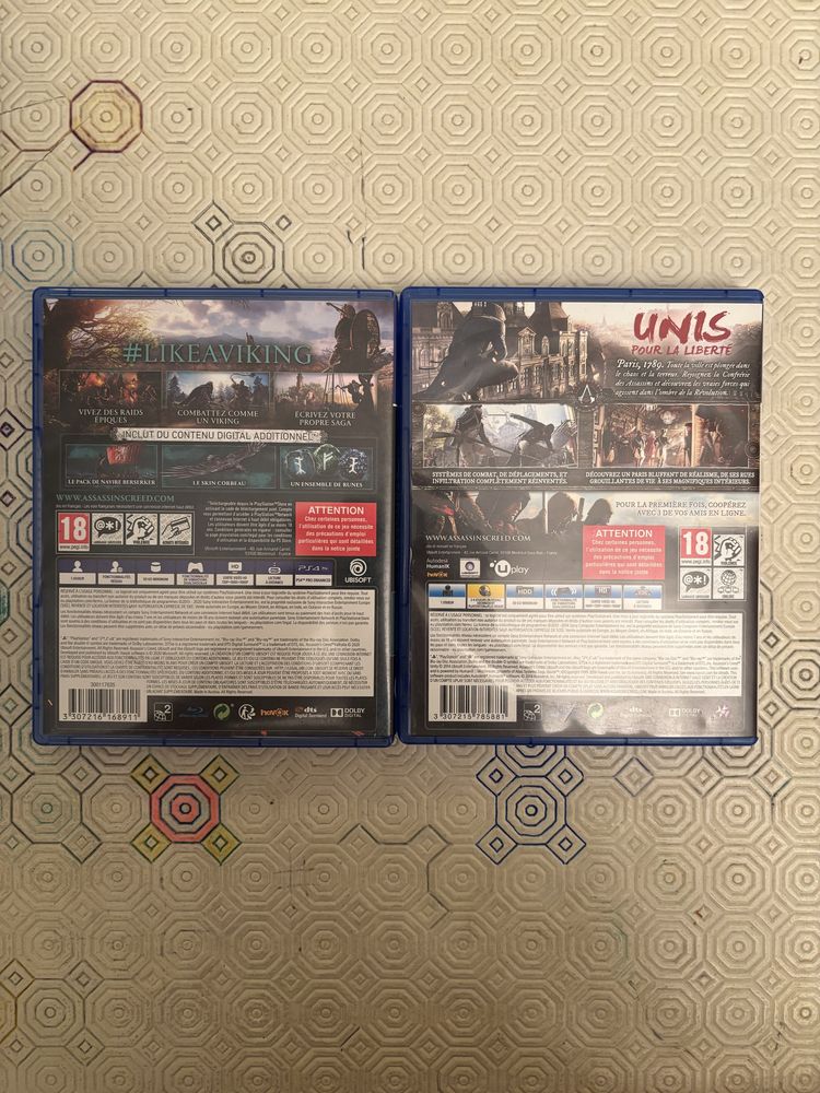 Coleção de jogos PS4