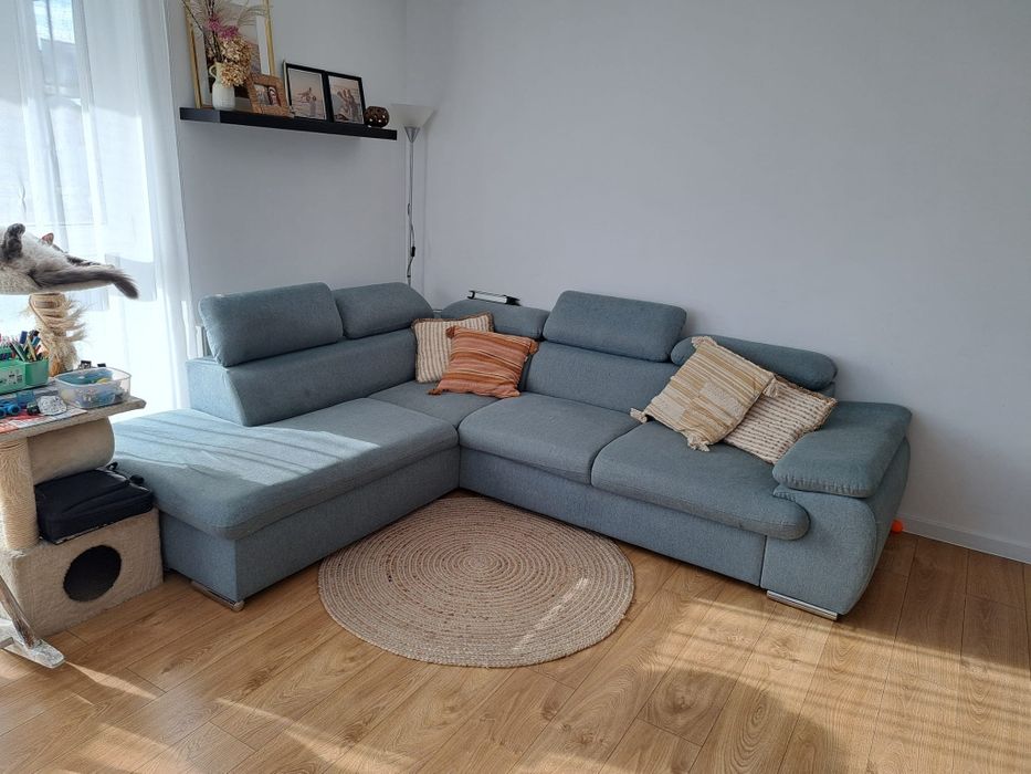 Narożnik wypoczynek zielony