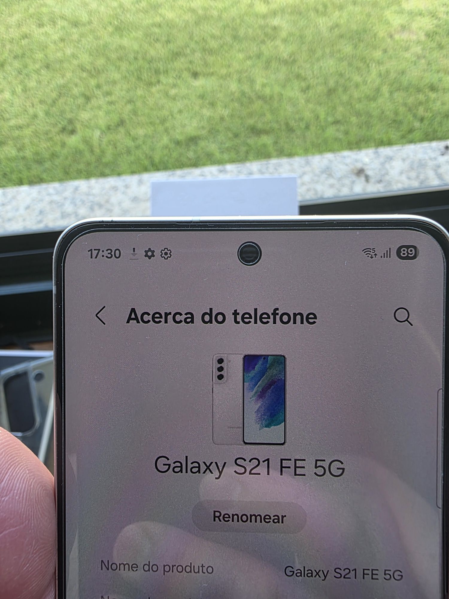 Samsung Galaxy S21 FE 128GB - Como Novo | Imaculado