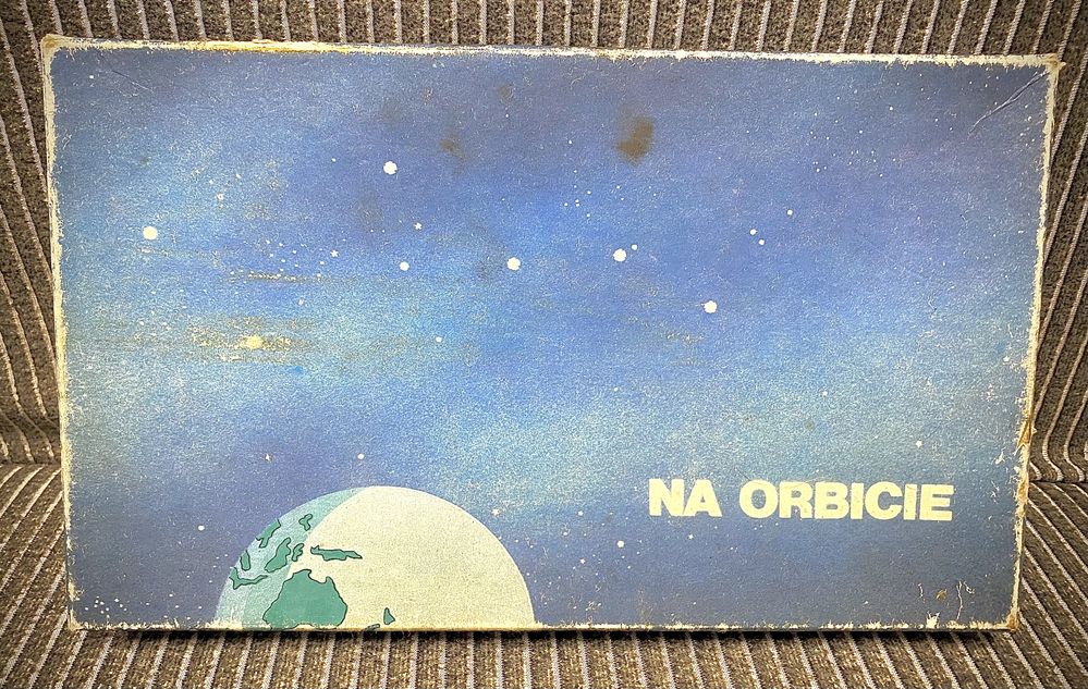Gra planszow PRL - Na orbicie - 1983 rok!