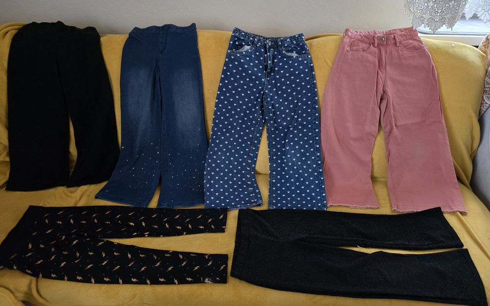 Paka ubranek dla dziewczynki 134