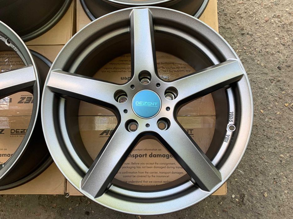 4x felgi DEZENT TY graphite 17" rozstaw 5x120 ET 42 BMW 2 3 5 X3 X4 Z4