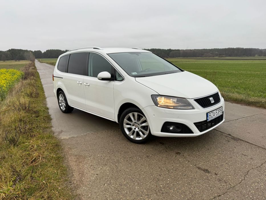 Seat Alhambra 1.4B 150KM 2011r.7-osobowy wyposażony zadbany