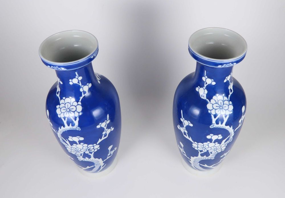 Jarras porcelana da China - flor amendoeira - 26 cm, CADA