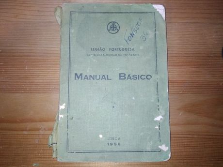 Manual da Legião Portuguesa de 1956 =Raro=