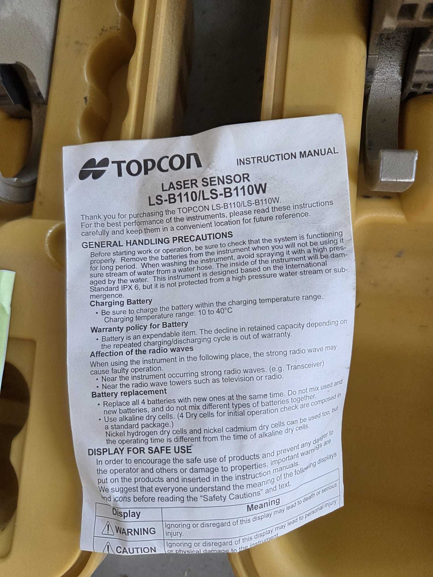 System sterowania maszyn LS-B200W Topcon