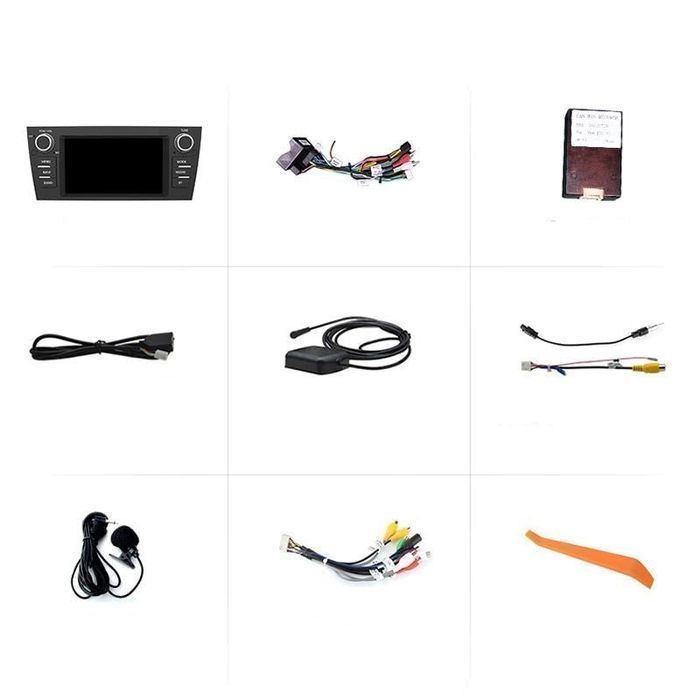 Radio nawigacja BMW 3 Serii E90 E91 E92 E93 Android Carplay 6GB 128GB