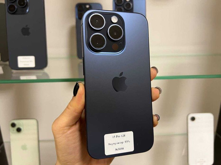 iPhone 15 Pro 128 gb Neverlock / від Магазину + Гарантія / Обмін