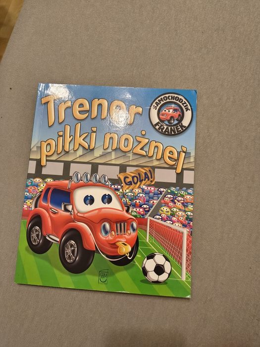 Książka Samochodzik Franek trener piłki nożnej