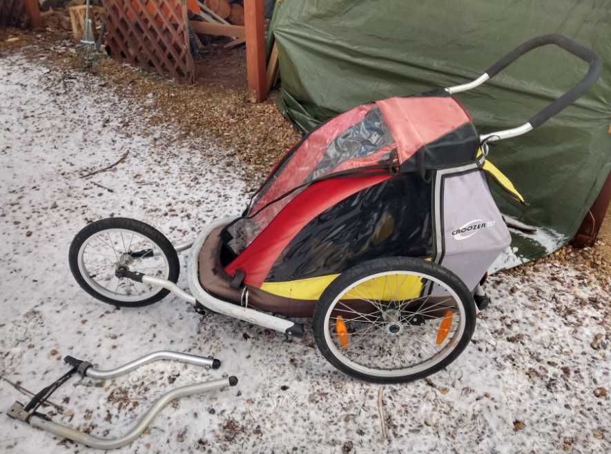 Croozer for kid 1 przyczepka do roweru/ wózek biegowy