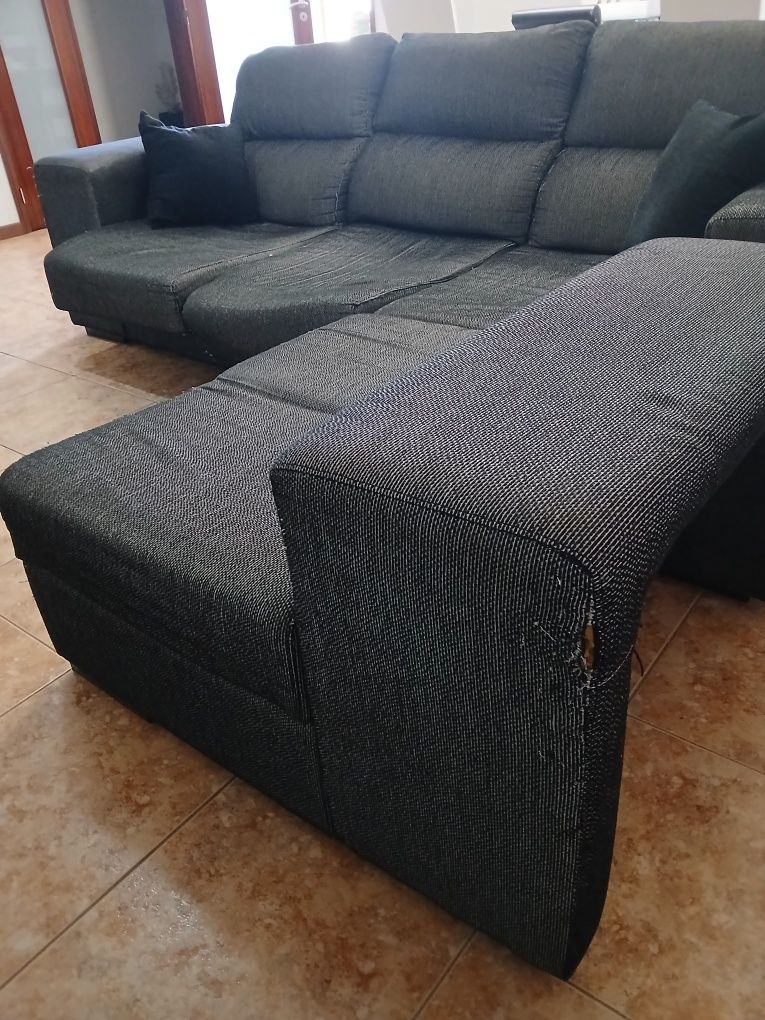 Estante completa para TV + Sofá