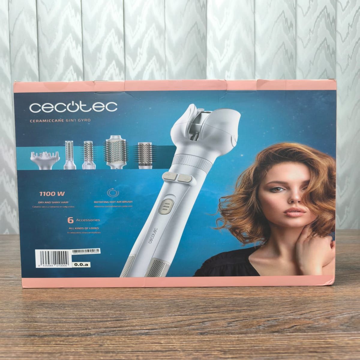 Фен-щетка CECOTEC CeramicCare 6in1 Gyro - Уценка