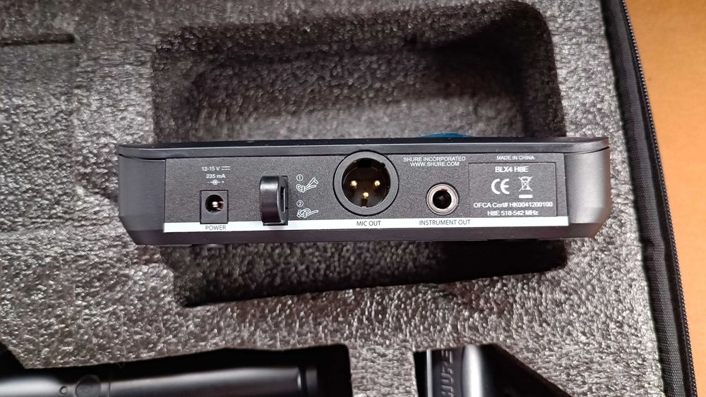 Мікрофонна радіосистема SHURE BLX24E/SM58-H8E   оригінал