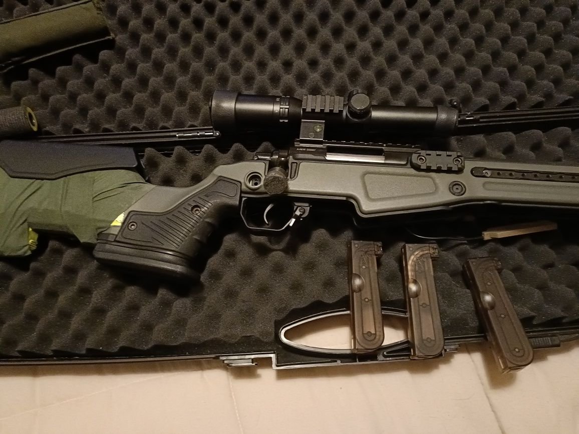 Airsoft sniper action army T10 upgrades