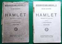 Wiliam Szekspir - „Hamlet”, przekład J. Paszkowskiego, 1925 r.