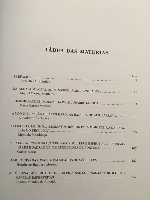 Vila da Batalha/ STVDIVM DILECTVM/ Estudos sobre o Poder