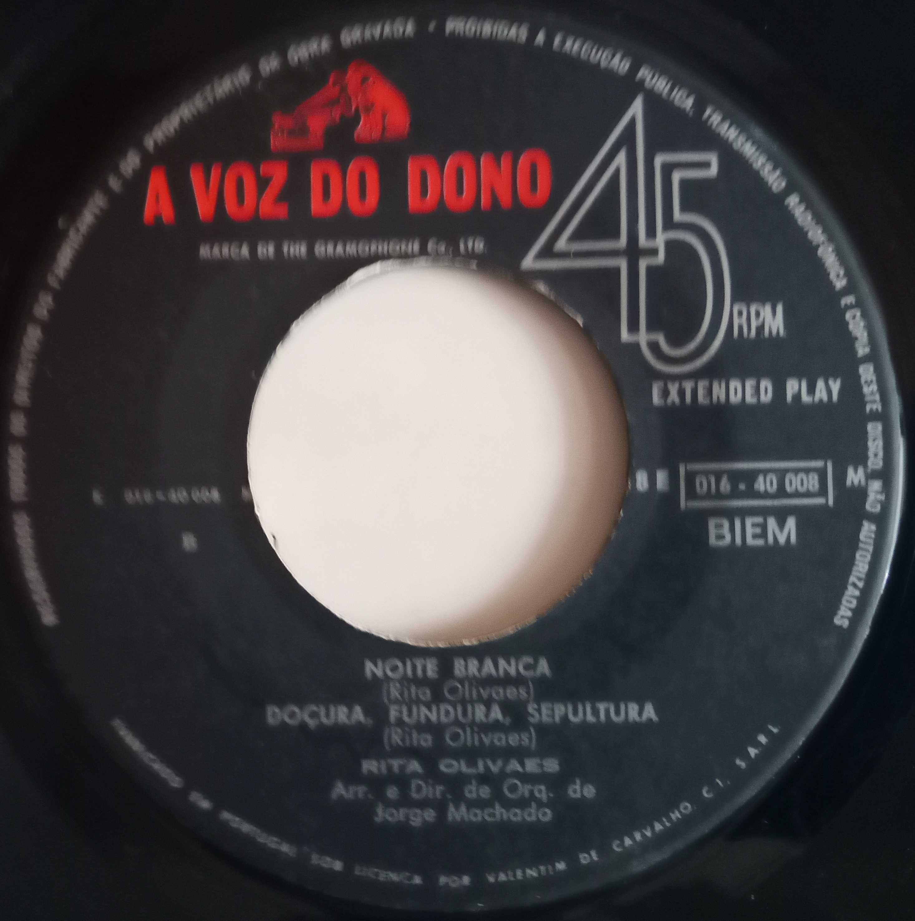 Rita Olivaes	- - - - -	Noite de Renascer	- - - - -	EP