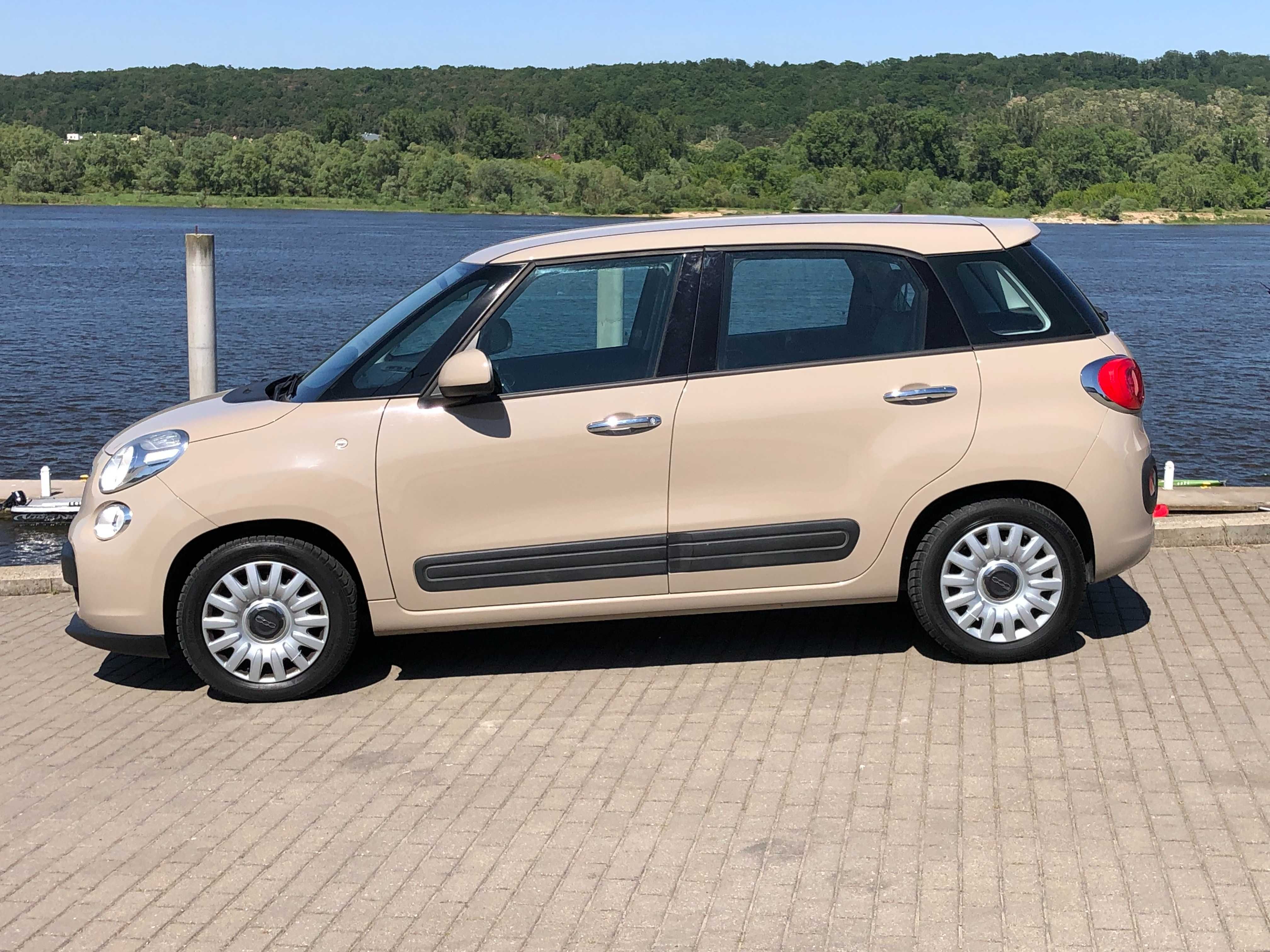 Fiat 500 L 1.4i 16V 95 KM 2017r Salon Polska Bezwypadkowy IDEALNY !