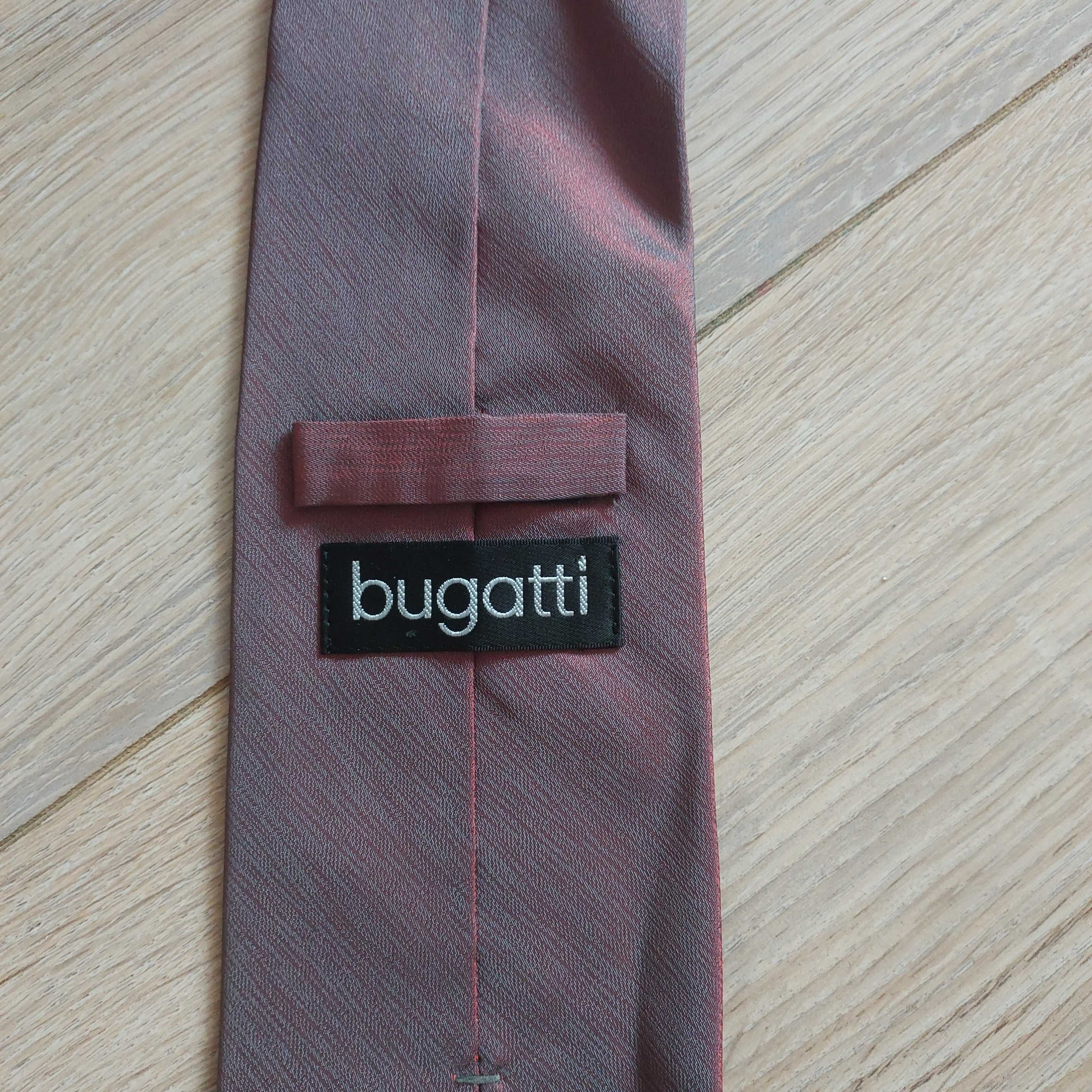 Jedwabny krawat silk bugatti