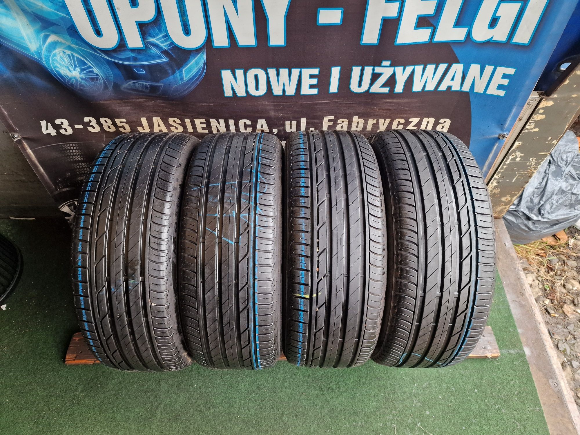 Opony letnie 215/50/18 Bridgestone Komplet 8mm jak Nowe