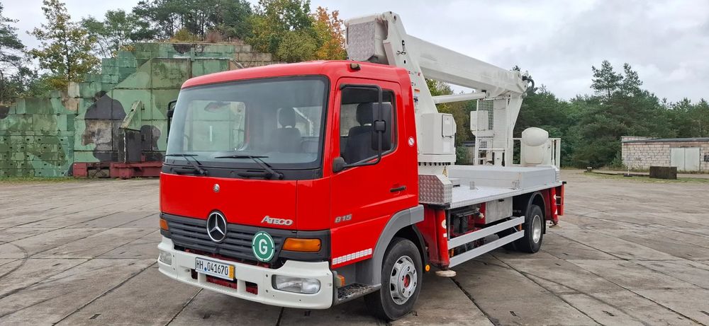 Mercedes-Benz Atego  Podnośnik koszowy Wumag WT220H WT 220 H 2000r ruthmann palfinger bison