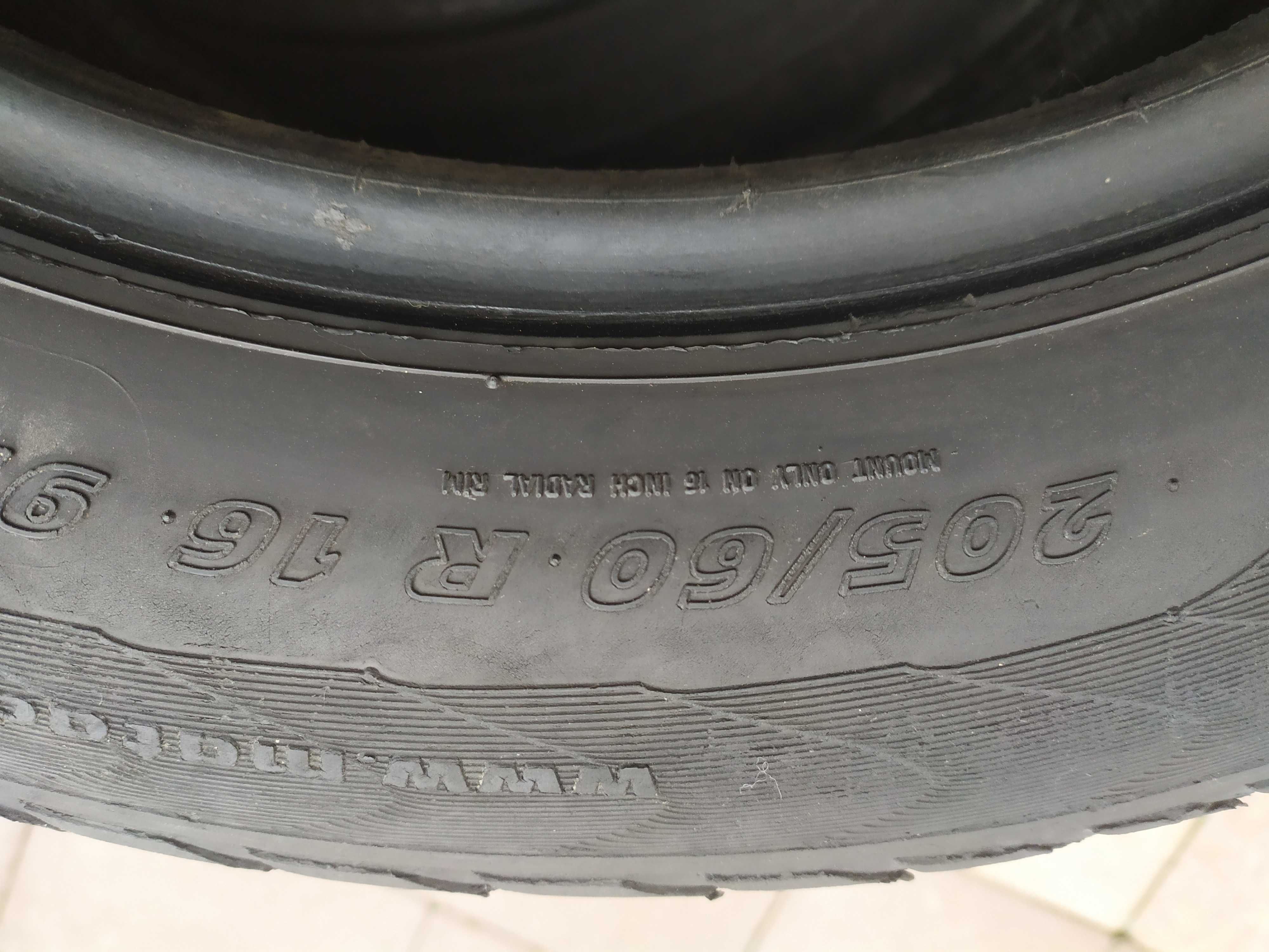 Всесезонні шини 205/60 r16