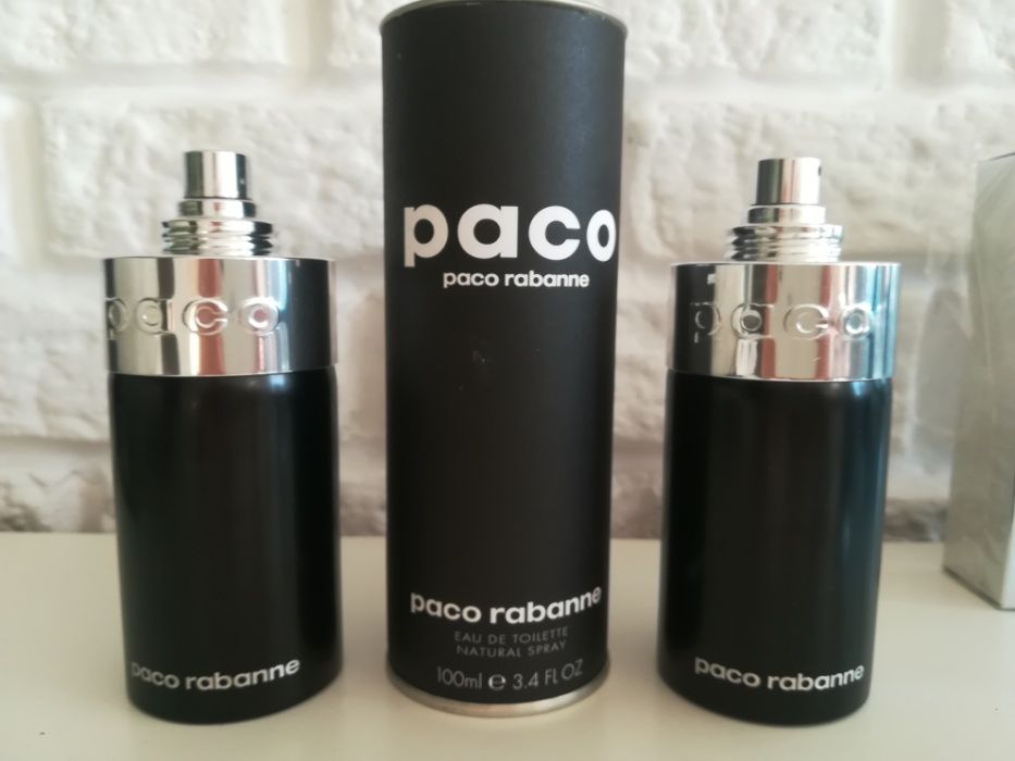 Butelki + opakowania po perfumach paco rabanne,chrome azzaro,mexx