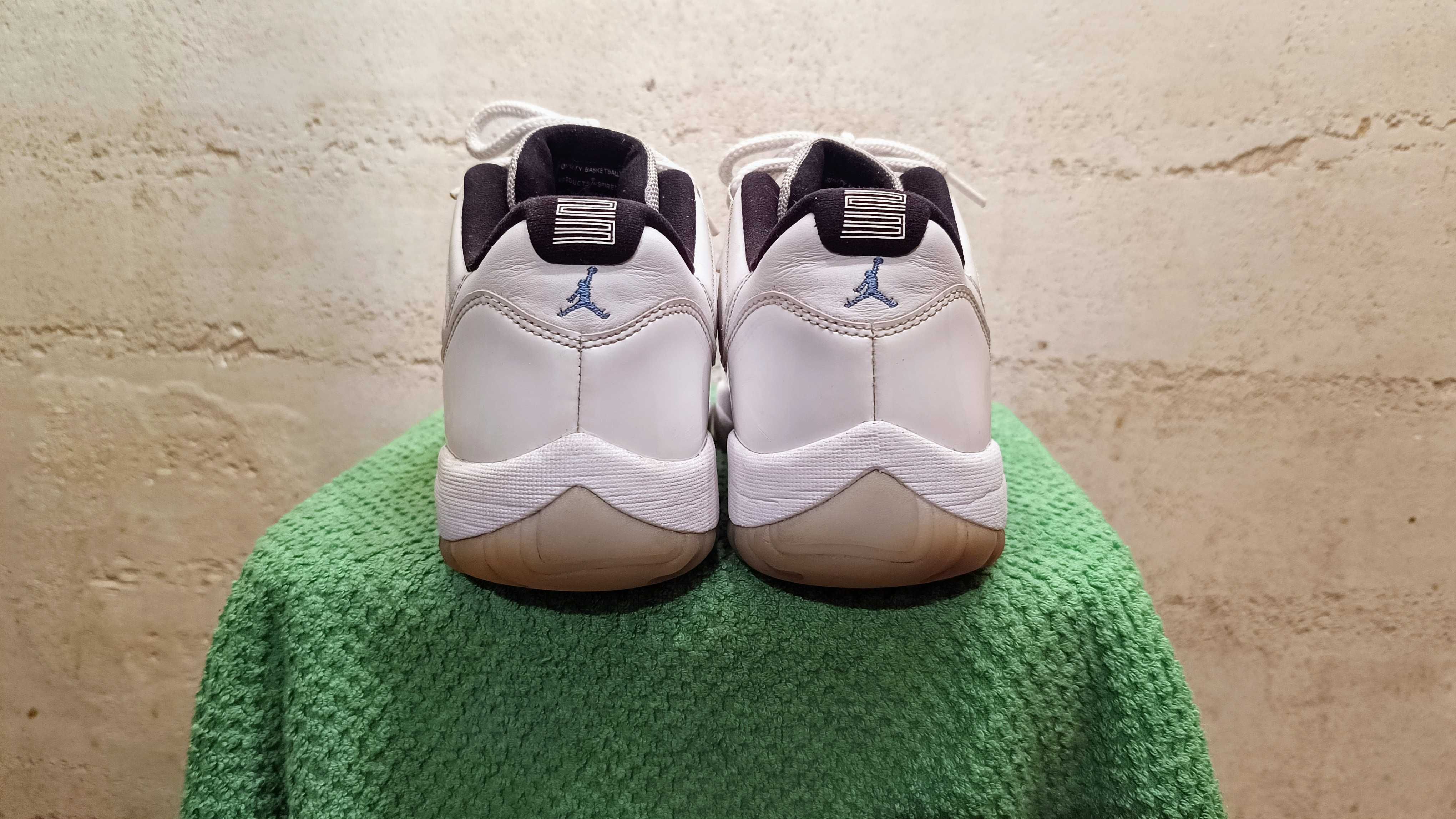 Buty do koszykówki NIKE AIR JORDAN 11 RETRO LOW LEGEND BLUE r.45 s.bdb