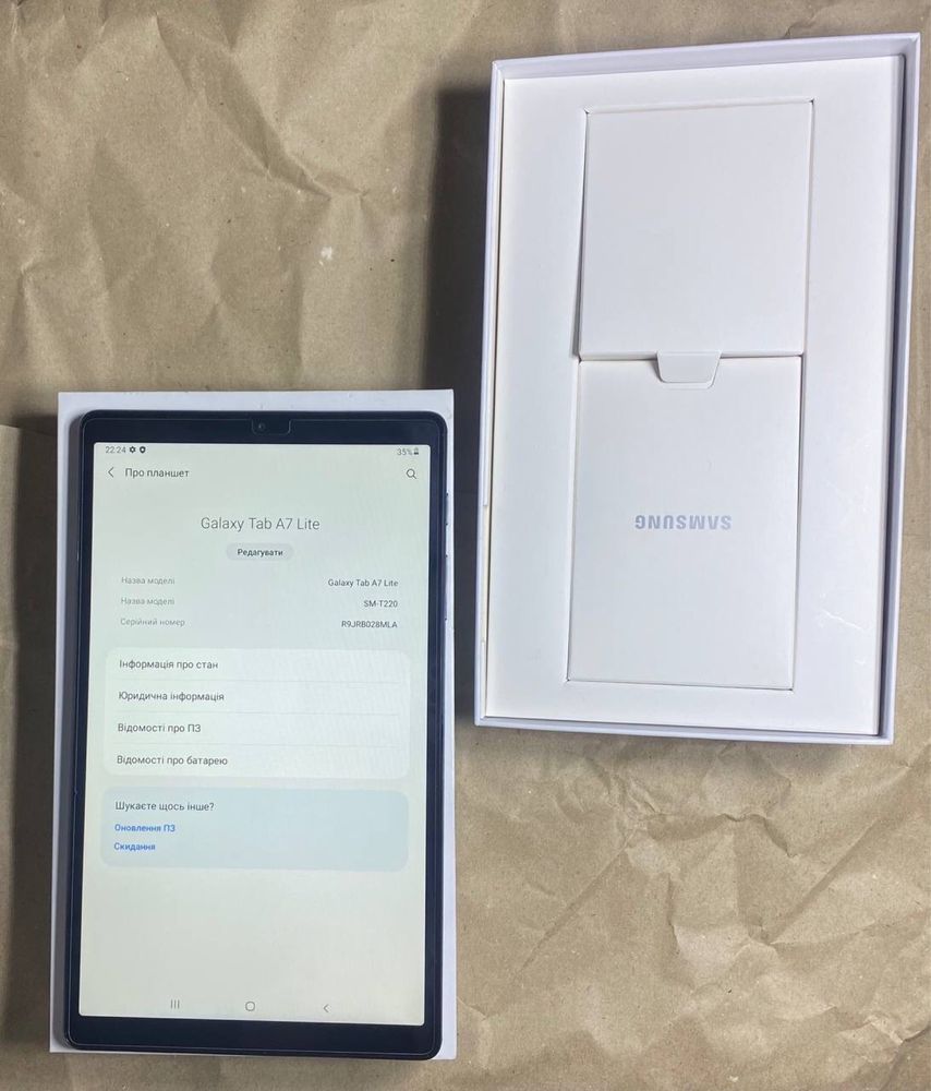 Планшет Samsung Galaxy Tab A7 Lite 4/64